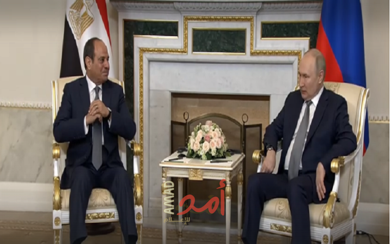 "بوتين" يأمل بتشغيل المنطقة الصناعية  الروسية في مصر