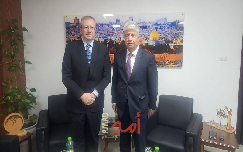 مجدلاني يبحث مع القنصل اليوناني العام آخر المستجدات السياسية