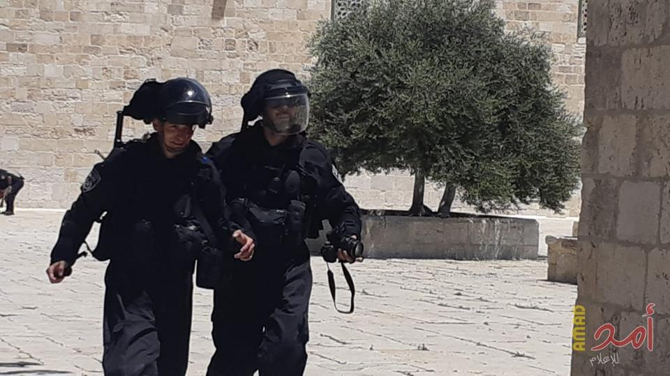 اعتقال اثنين من موظفي الإعمار وشاب في الأقصى