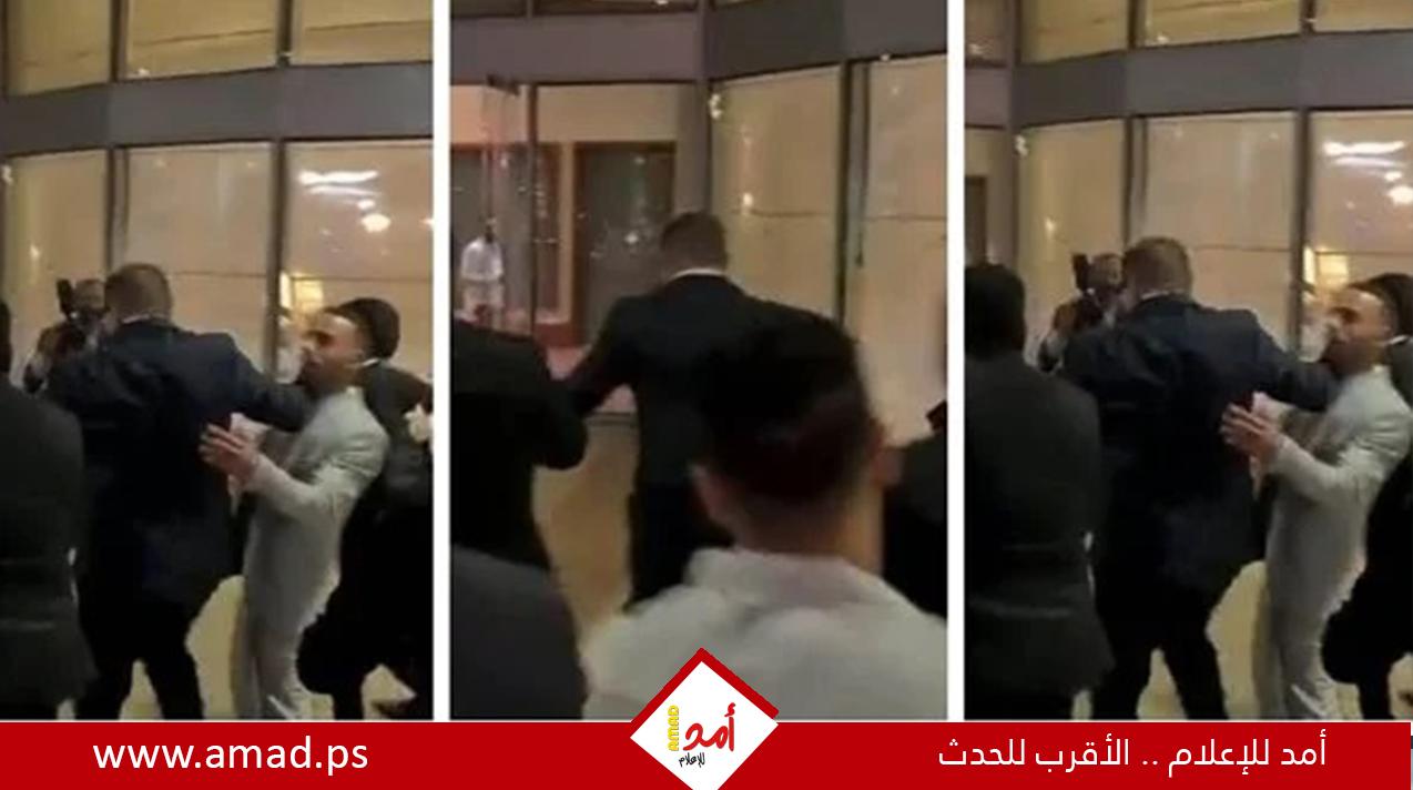 رد فعل عنيف لـ عمرو دياب مع معجب - شاهد