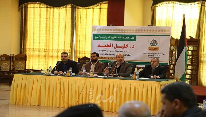الحية: فتح تعمل على احراج حماس وليس التوافق.. ورسالتنا لإسرائيل رفع الحصار أو المواجهة
