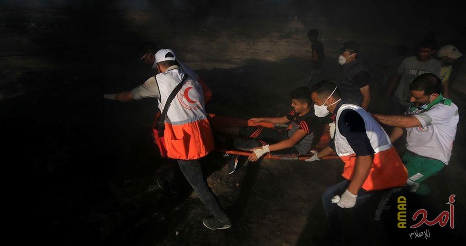 10 إصابات برصاص جيش الاحتلال شمال قطاع غزة