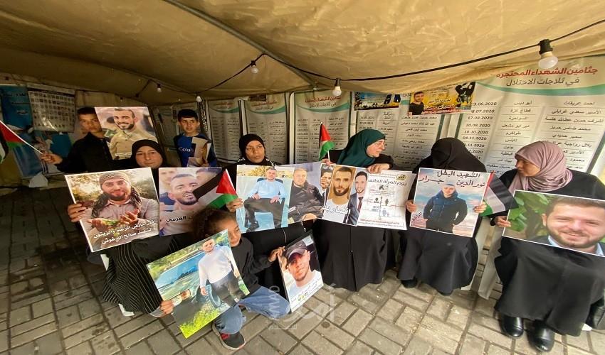 جنين: أمهات شهداء وأسرى ينظمن اعتصامًا للمطالبة بتسليم جثامين أبنائهن وإطلاق سراح الأسرى