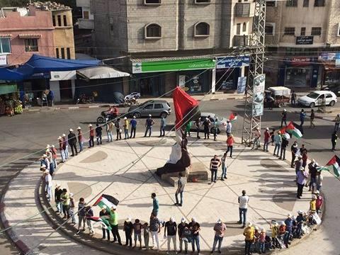 الشبيبة الفتحاوية – وسط خانيونس تحيي الذكري الثامنة والستين للنكبة الفلسطينية