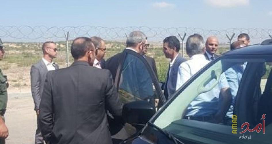 الوفد المصري يدخل قطاع غزة عبر معبر بيت حانون