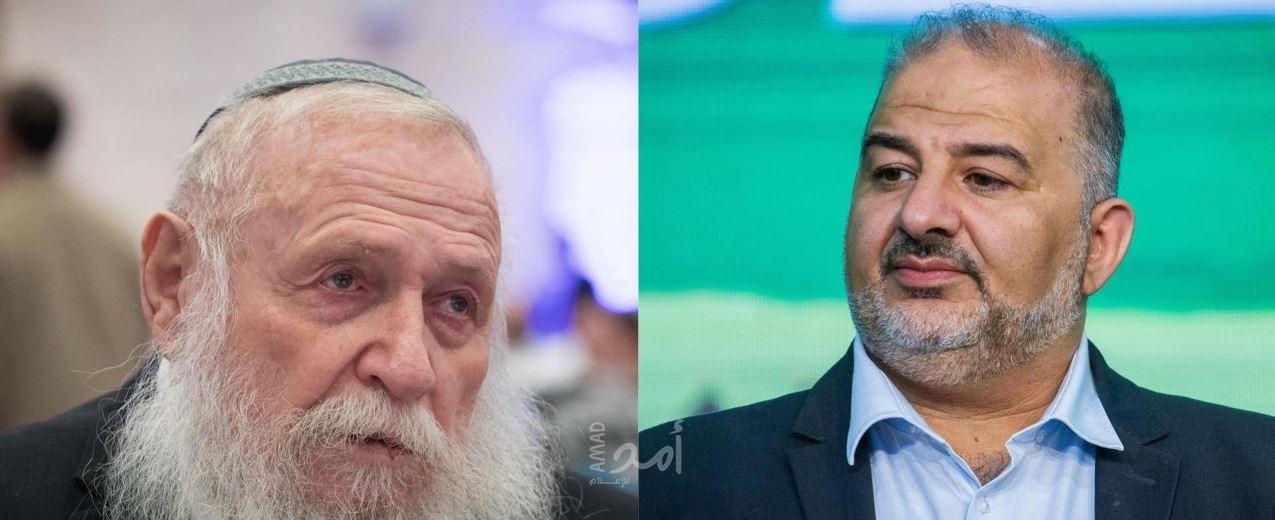 قناة تكشف تفاصيل اجتماع الإسلاموي منصور عباس بحاخام الصهيونية الدينية