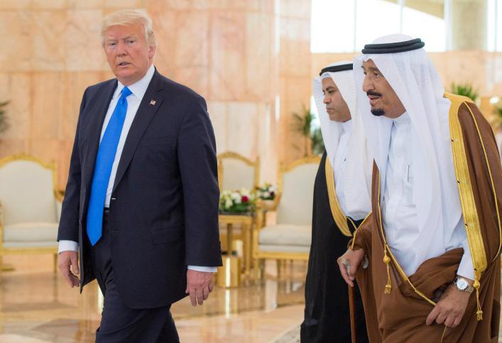 ترامب يصف  يوم زيارته الى الرياض بـ"يوم رائع"