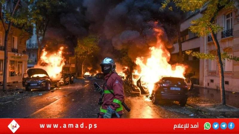 فرنسا: متظاهرون يتحدّون "الحشد الأمني" ويشتبكون مع الشرطة وسط باريس ومدن كبرى