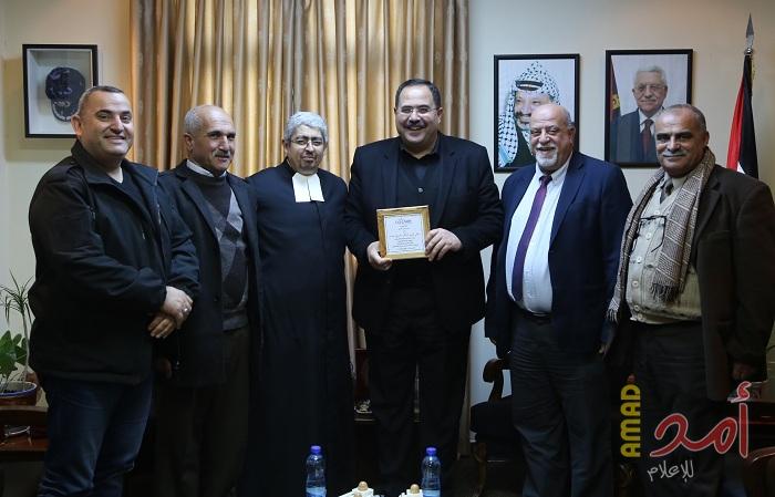 مجلس أمناء مدارس الفرير يكرم وزير التربية والتعليم الفلسطيني