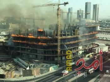 درجة الحرارة تتخطى الـ 60 في الكويت وإندلاع حرائق