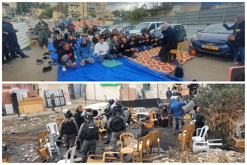 الإرهابي "بن غفير" ينصب خيمتين استفزازيتين جديدتين في الشيخ جراح