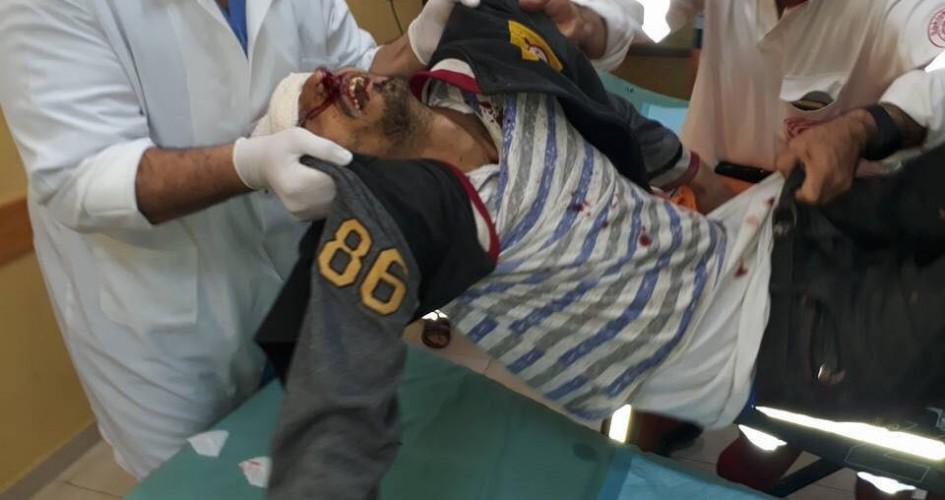 في#جمعة_الشهداء_والأسرى: إستشهاد شاب برصاص الاحتلال شرق مخيم جباليا شمال قطاع غزة