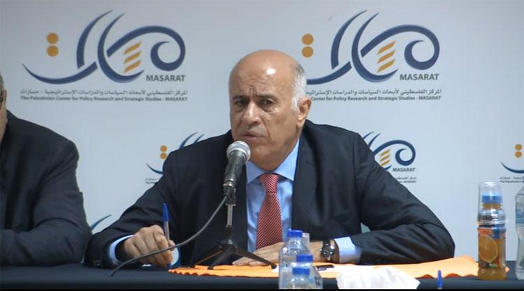 الرجوب يطلع امين عام حزب الاستقلال المغربي على المستجدات الفلسطينية