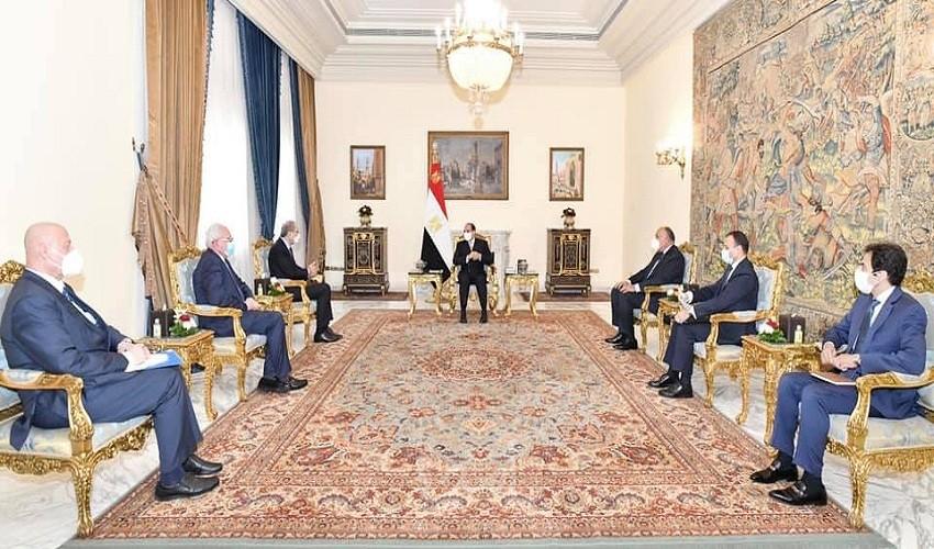 السيسي يؤكد: القضية الفلسطينية ثابت من ثوابت السياسة المصرية