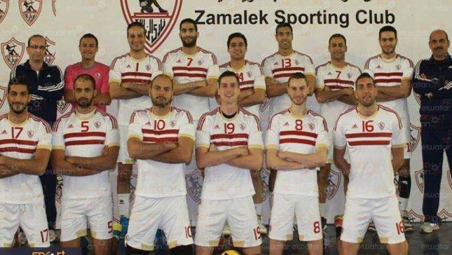 الزمالك بطل دوري "الطائرة" المصري لعام 2015