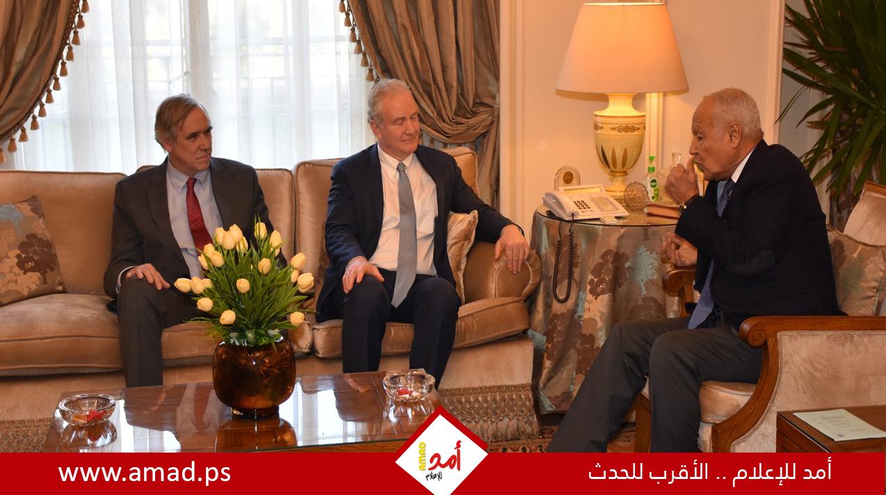 "أبو الغيط" يطالب بممارسة الضغط على اسرائيل لوقف الحرب على غزة