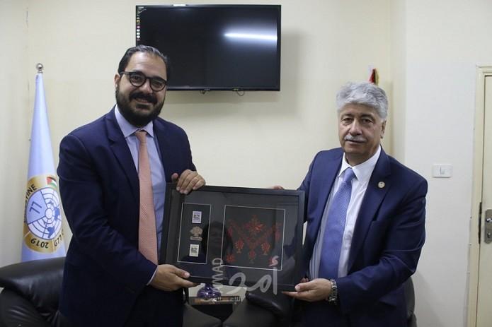 مجدلاني يودع نائب القنصل السويسري ويؤكد عمق العلاقات بين البلدين