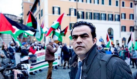 صور .. الشاعر الفلسطيني عودة عمارنة يفوز بجائزة عالمية للشعر في إيطاليا