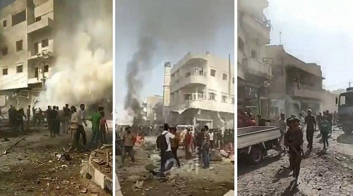 انفجار كبير يهز مدينة الباب السورية مخلفاً عشرات القتلى والجرحى- فيديو