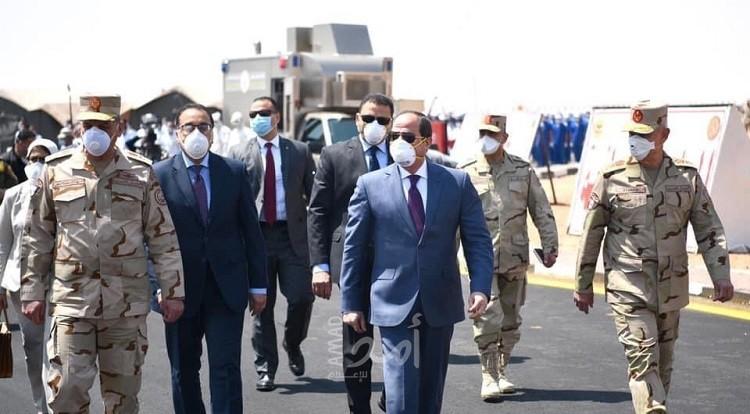 السيسي يوجه رسالة إطمئنان للشعب المصري في ظل تفشي فيروس "كورونا"
