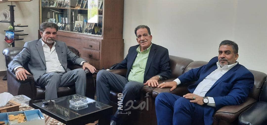 السفير عبد الهادي يستقبل عضو المكتب السياسي ومسؤول قيادة الخارج للجبهة الشعبية لتحرير فلسطين