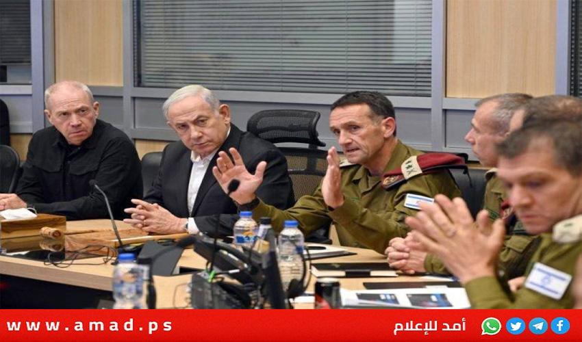 هيئة البث العبرية : مجلس الحرب يرفض حتى الآن المشاركة في اجتماع القاهرة