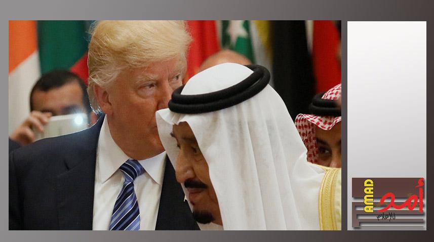 ترامب والملك سلمان يبحثان جهود تسوية الأزمة حول قطر