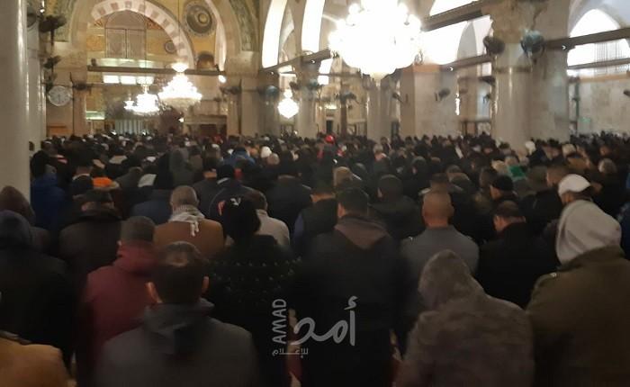 إصابة (10) مصلين برصاص "مطاطي" خلال اعتداءات قوات الاحتلال داخل ساحات "الأقصى"
