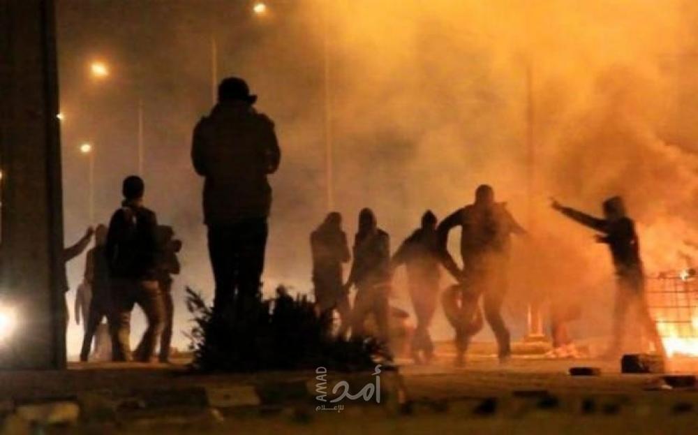 اندلاع مواجهات بعد اقتحام قوات الاحتلال مدينة البيرة