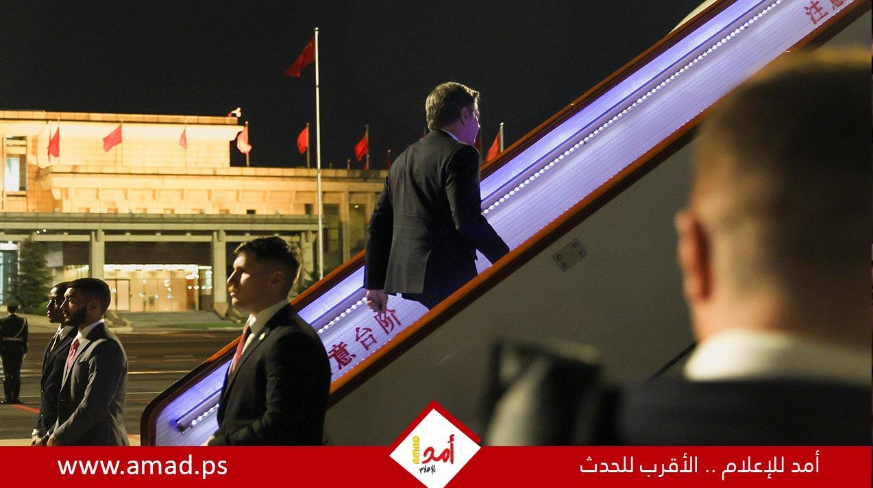 بعد تعطل طائرته.. بلينكن يغادر باريس إلى بروكسل على متن سيارة