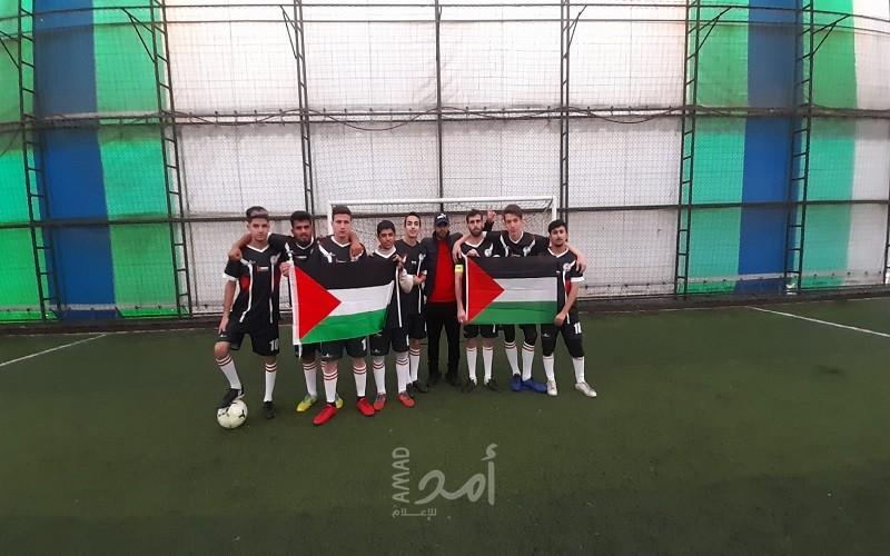 فريق شباب فلسطين يشارك في دوري كرة القدم للمحترفين في مدينة اسنيورت التركية