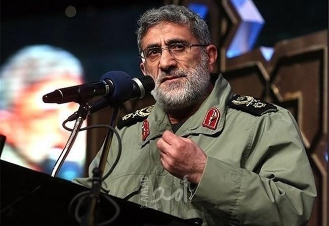 خليفة سليماني: نقول للجميع اصبروا قليلا لتروا جثث الأمريكان في كل الشرق الأوسط