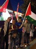 الجالية الفلسطينية في لوس انجلوس تنظم وقفة تضامنية مع الاسرى