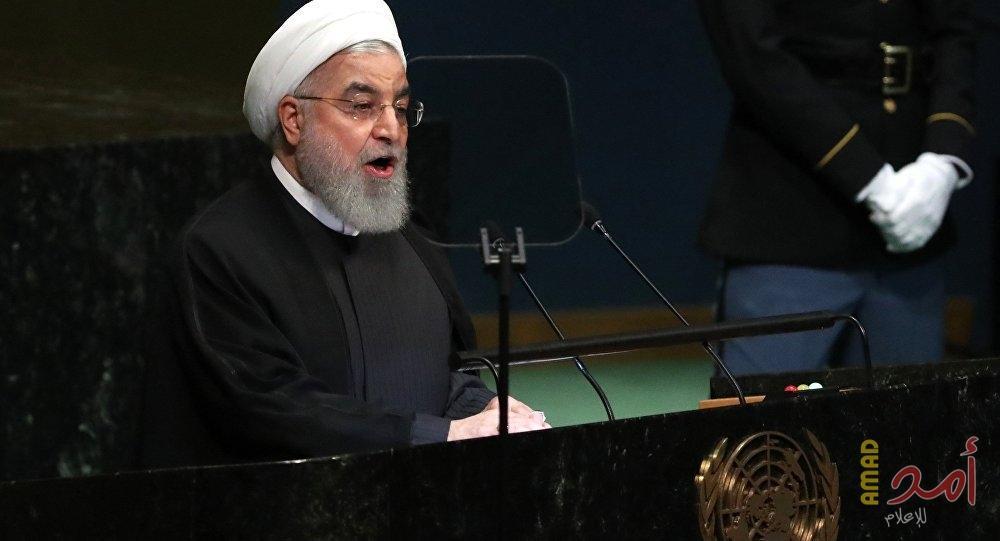 روحاني يتهم أمريكا والغرب باحتضان الإرهاب