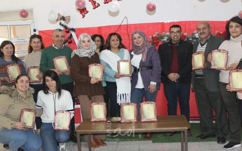 حياة للعمل التنموي والتطوعي تكرم معلمات مدرسة لاتين عين عريك وروضة أطفال عين عريك