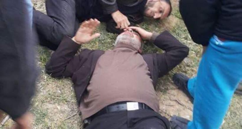 نجاة خالد ابو هلال من حادث طرق ومقتل مرافقه