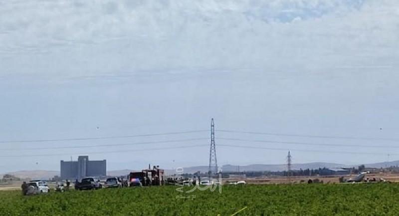 مصرع ضابطين بتحطم طائرة للجيش الأردني في اربد