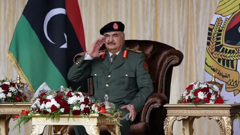 حفتر يعلن ترشحه للانتخابات الرئاسية في ليبيا