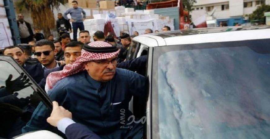 العمادي ونائبه الحردان يغادران قطاع غزة