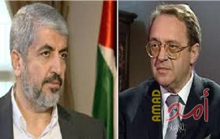 نائب وزير الخارجية الروسي بوغدانوف يبحث التسوية الشرق أوسطية مع مشعل في قطر