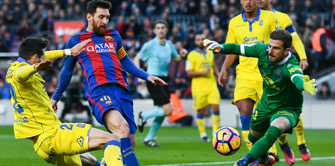 بالفيديو ملخص - برشلونة يستسلم لعناد لاس بالماس ويكتفي بالتعادل