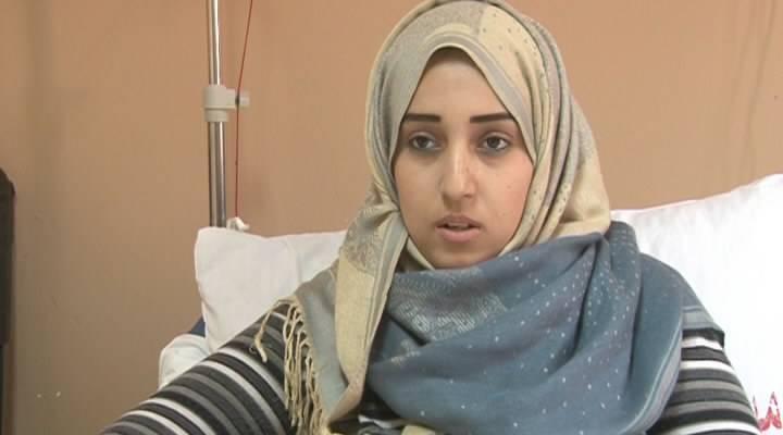 نداء أبو دقة.. جريحة فلسطينية تحلم بإكمال حياتها دون كرسي متحرك