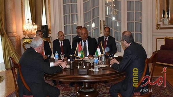 القاهرة: اجتماع لوزراء خارجية مصر والأردن وفلسطين الخميس