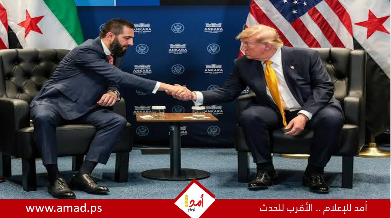 ترامب: الشرع سيكون أكثر دقة من الإسرائيليين في التعامل مع حزب الله