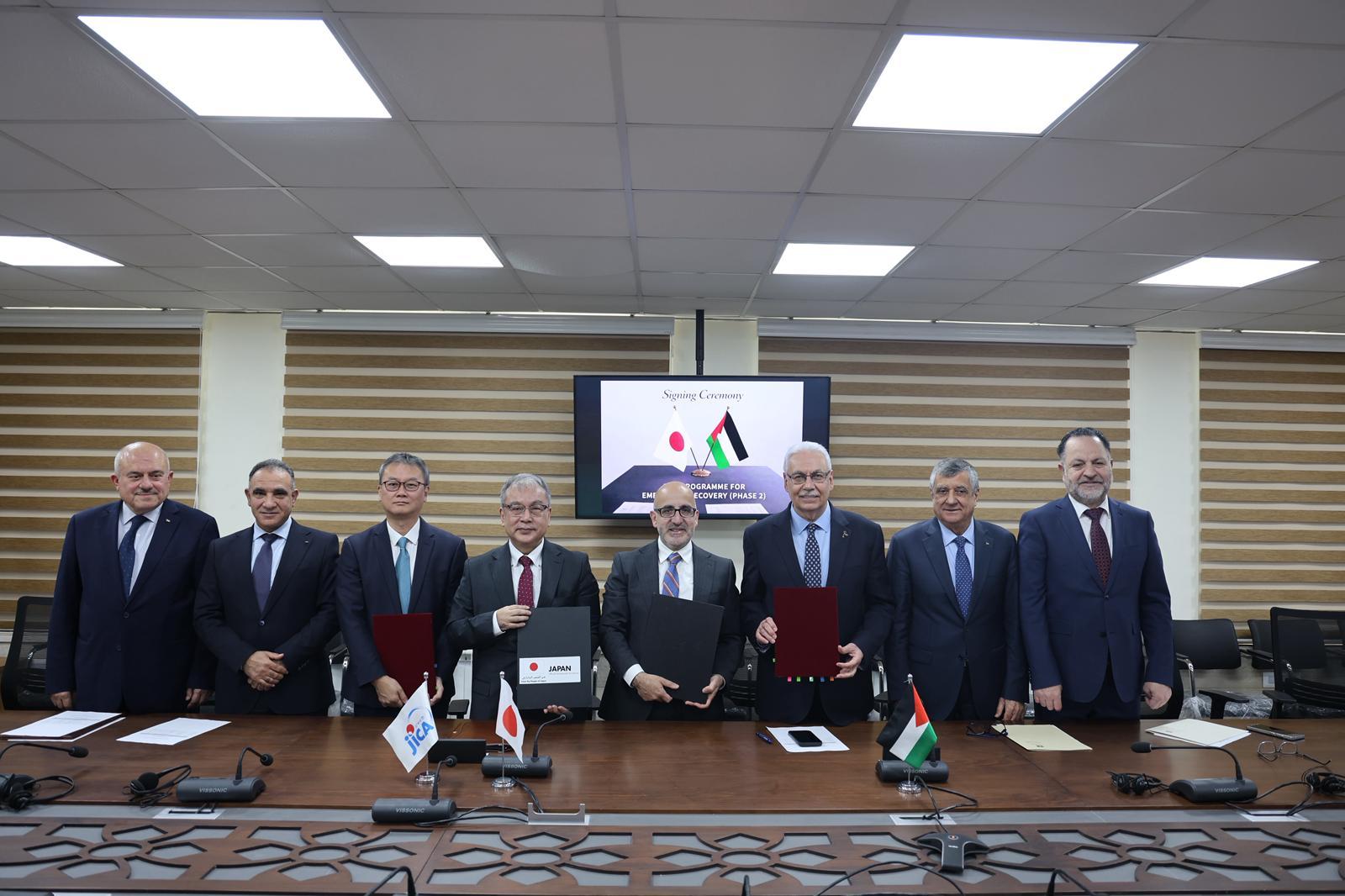 بقيمة تجاوزت 27 مليون دولار.. اليابان تدعم برنامج التعافي الطارئ في فلسطين