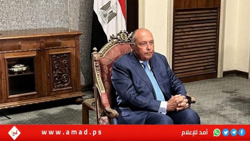 شكري: مصر حريصة على إنهاء "أزمة غزة".. وتصريحات إسرائيل لا تعكس رغبة بالسلام- فيديو