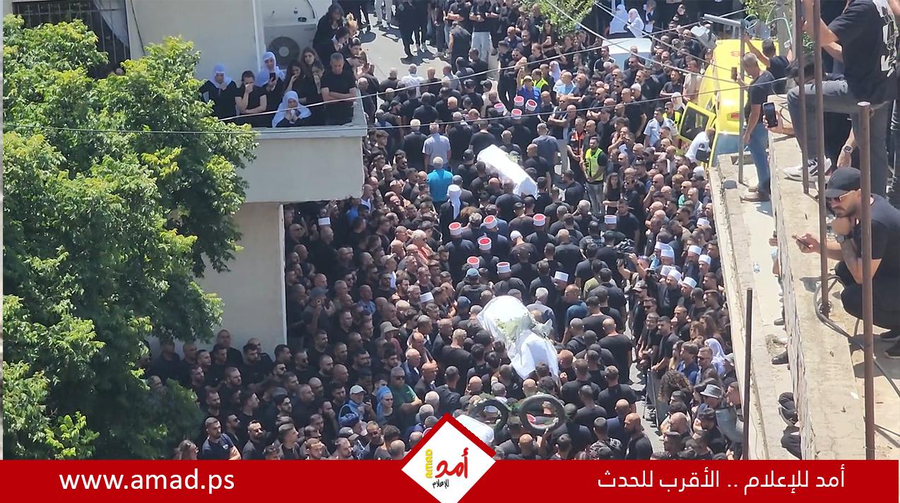 تشييع ضحايا مجدل شمس.. ومحتجون يطردون وزراء إسرائيليين وأعضاء كنيست
