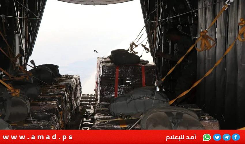 الأردن يطلق جسراً جوياً للمساعدات الإنسانية إلى قطاع غزة