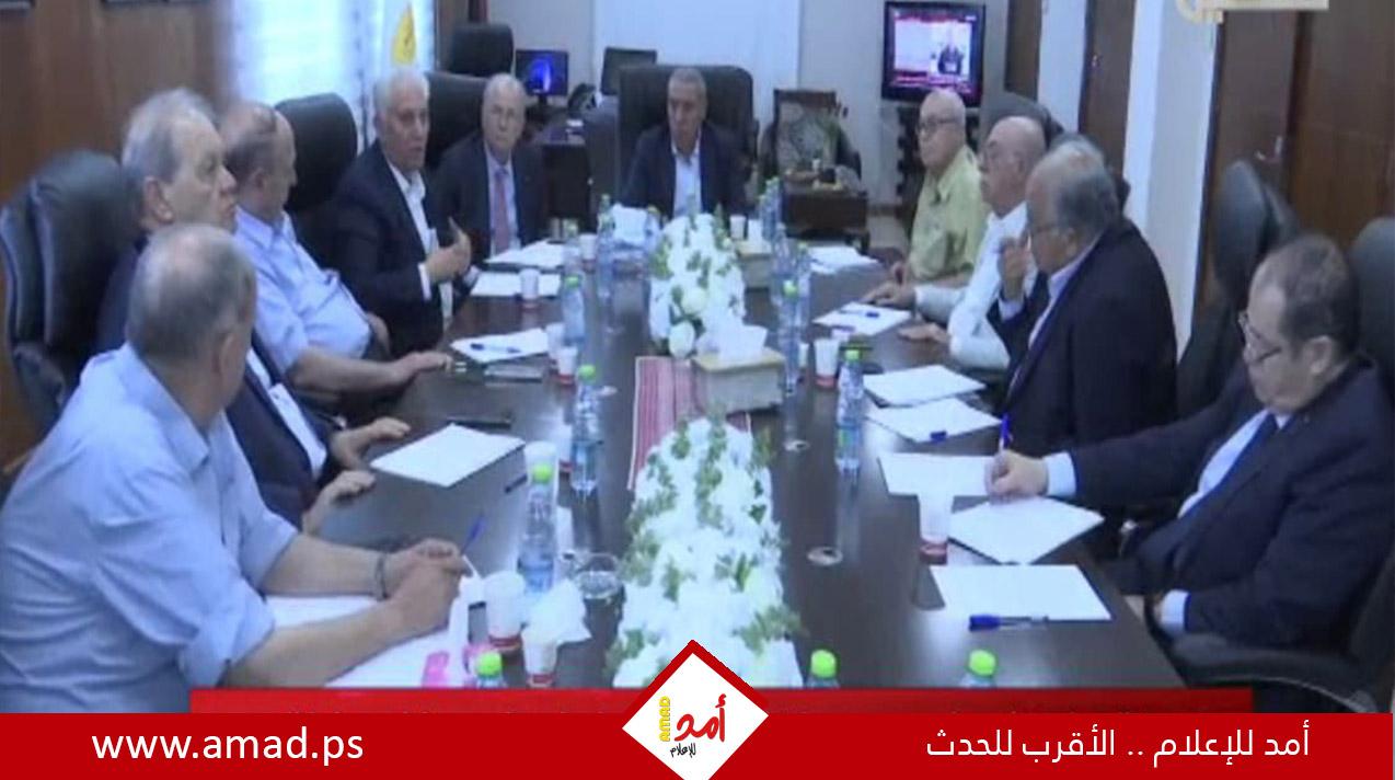 تنفيذية منظمة التحرير: التحرك على كل المستويات والتوجه إلى مجلس الأمن ملاحقة مجرمي الحرب من قادة دولة الاحتلال
