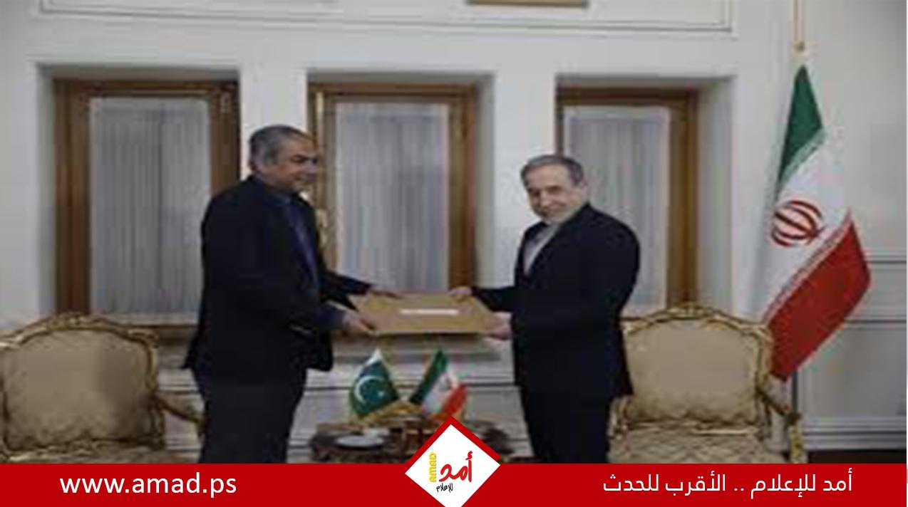 عراقجي يستقبل وزير الداخلية الباكستاني في طهران